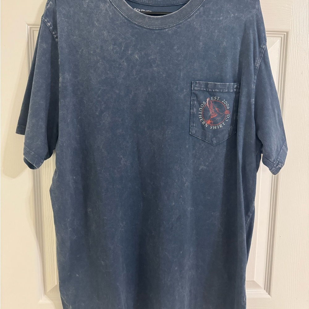 Men's Blue Graphic T-Shirt